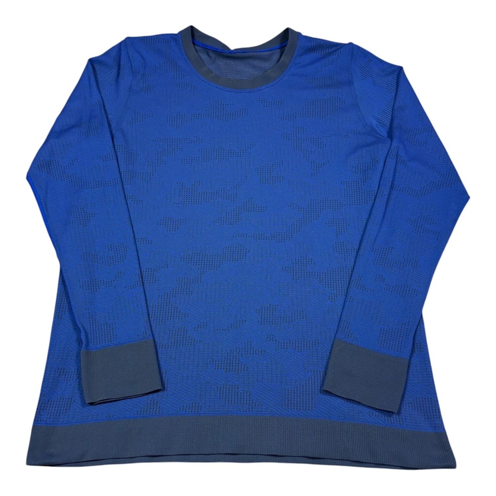 Lululemon Metal Vent Tech Camo Long Sleeve Athletic Shirt Men's‎ Medium